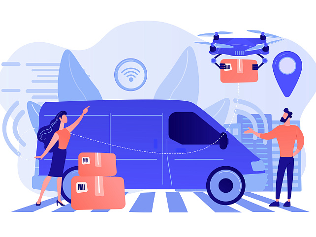 Транспортировка и постоянный контроль маршрута